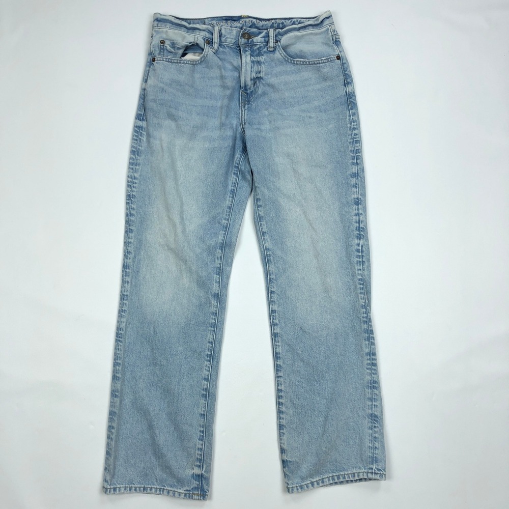 American Eagle Classic Bootcut Jeans Mens 31x32 Light Wash Blue Denim Cotton